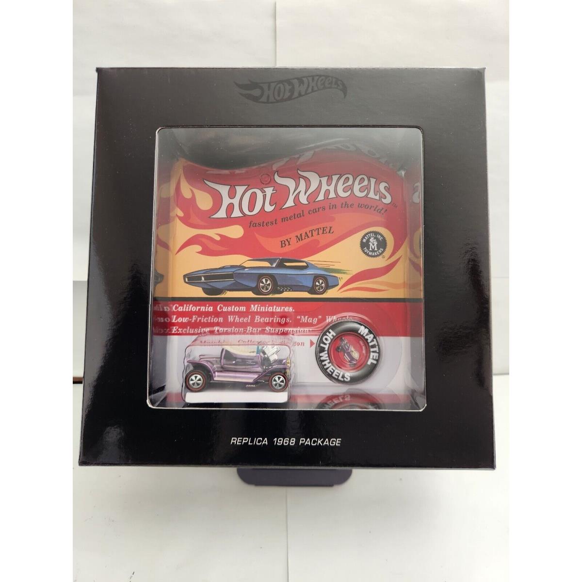 Hot Wheels 16 1968 Package Red Lines Hot Heap K53
