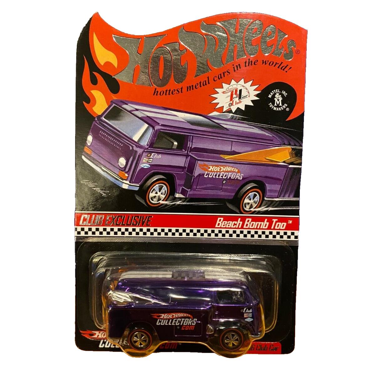 Hot Wheels Beach Bomb Too Hot Wheels Rlc Exclusive 2006 Club Car 4583/7000