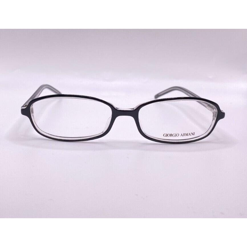 Giorgio Armani GA 158 MH9 Black Plastic Optical Eyeglasses Frame 50-15-135 Italy