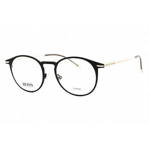 Hugo Boss 1252 003 Eyeglasses Matte Black Frame 50mm