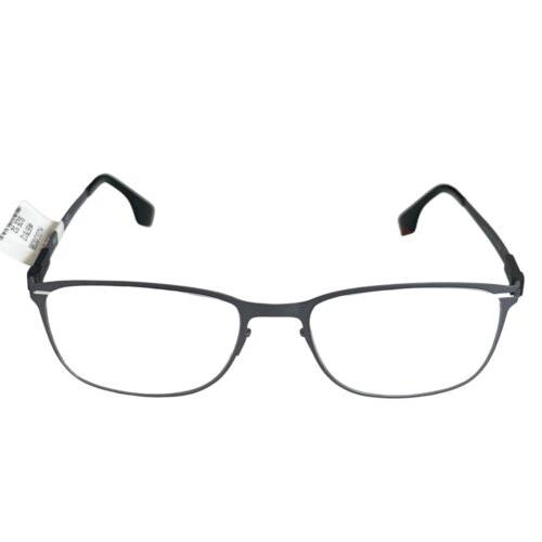 Hugo Boss Men Eyeglasses 0098 R80 Titanium Size 52-17-140 No Nose Pads - Frame: , Manufacturer: