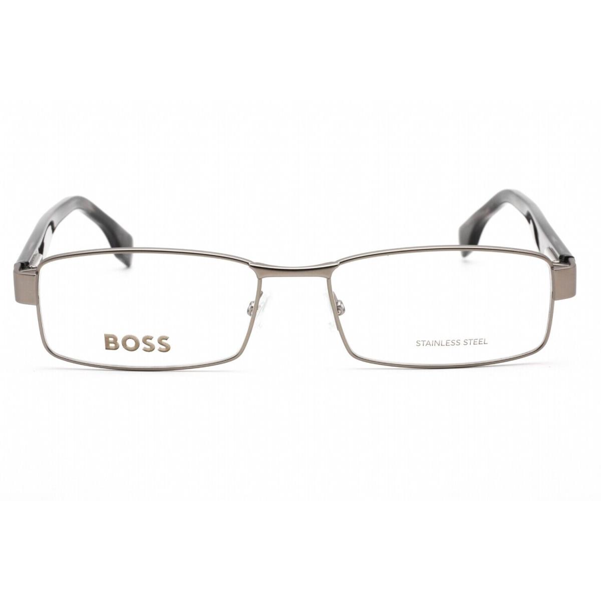Hugo Boss Boss 1519 Raa Eyeglasses Matte Ruthenium Grey Frame 56mm