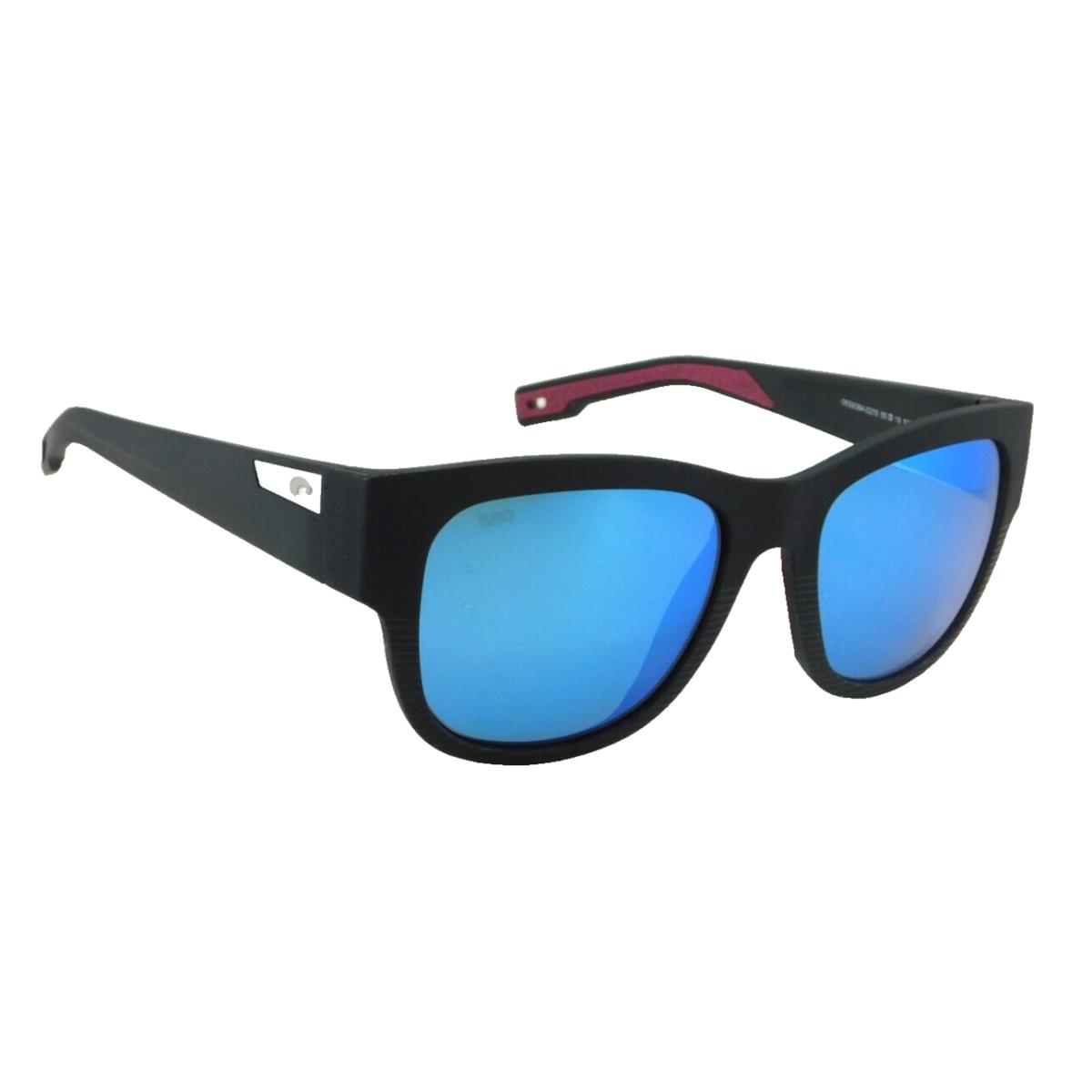 Costa Del Mar Caleta Polarized Sunglasses Net Black / 580G Blue Mirror Glass