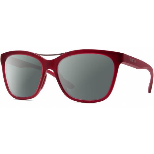 Smith Optics Cavalier-lpa Cateye Polarized Sunglasses Red Gunmetal 55mm 4 Option Smoke Grey Polar