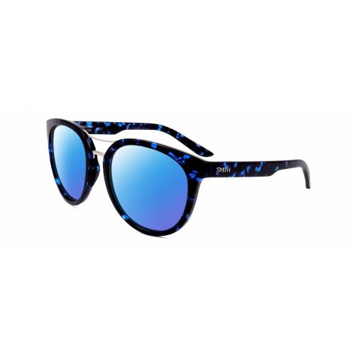 Smith Optics Bridgetown Women Polarized Sunglass Crystal Navy Blue Tortoise 54mm