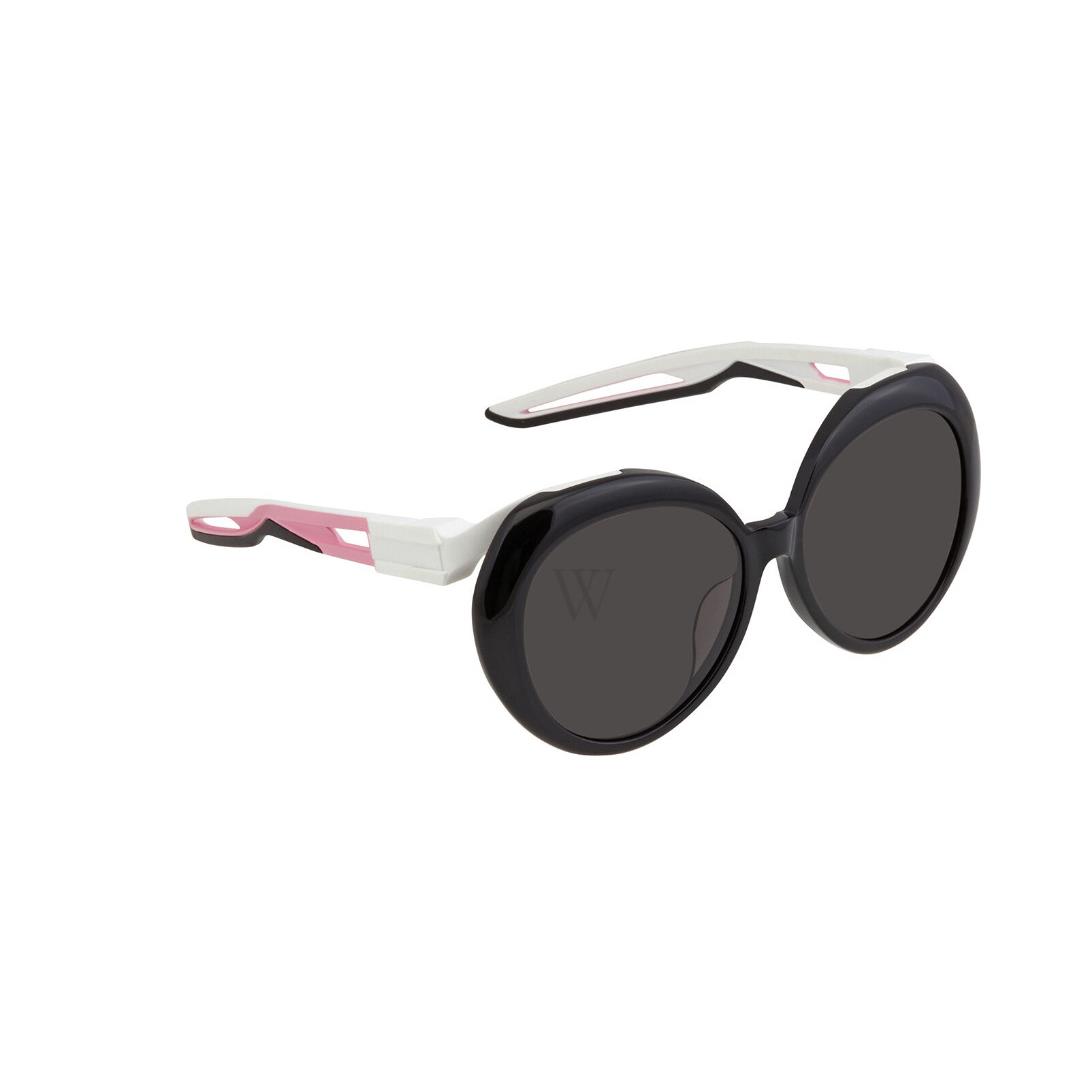 Balenciaga BB0024SA 007 Black Pink Grey/ Sunglasses