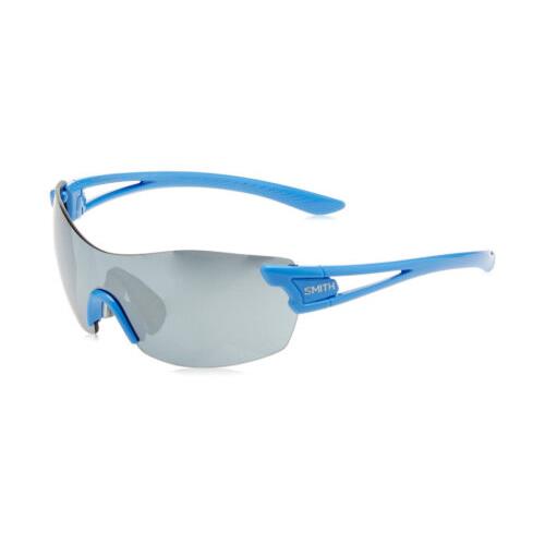 Smith Optic Pivlock Unisex Rimless Sunglass Blue/chromapop Grey/pink Mirror 99mm