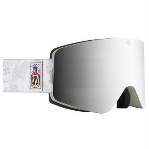 Spy Optic Marauder Goggles Victor Daviet Happy Bronze Platinum Mirror + Bonus