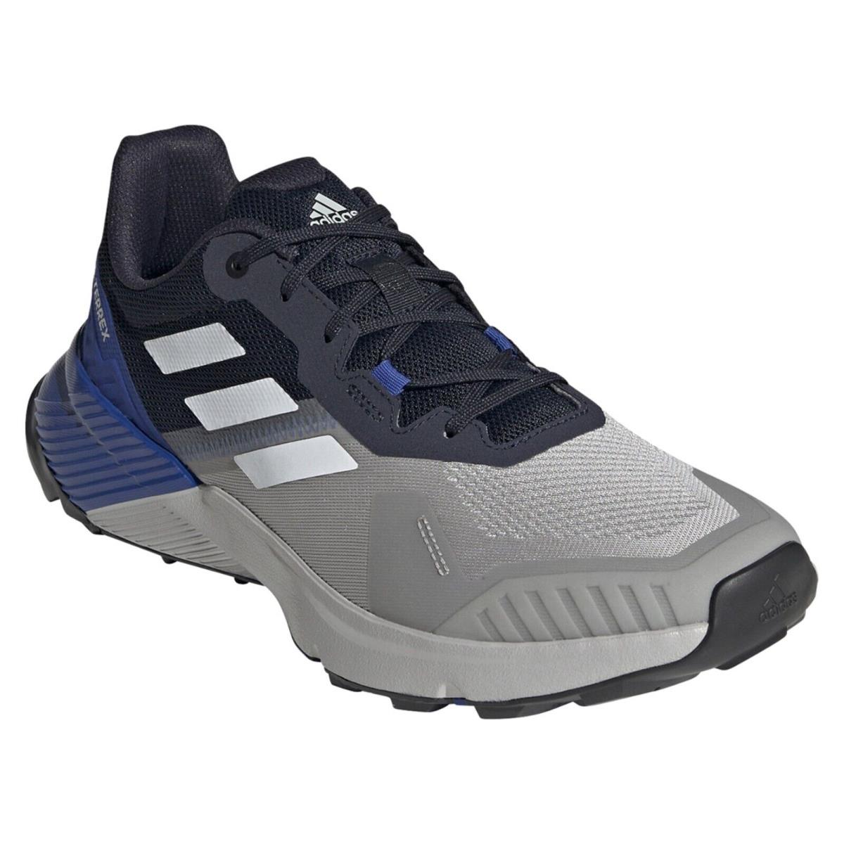 Adidas Men`s Outdoor Terrex Two Parley Trail Running Shoe Size 11.5 13 - Grey Two/Footwear White/Legend