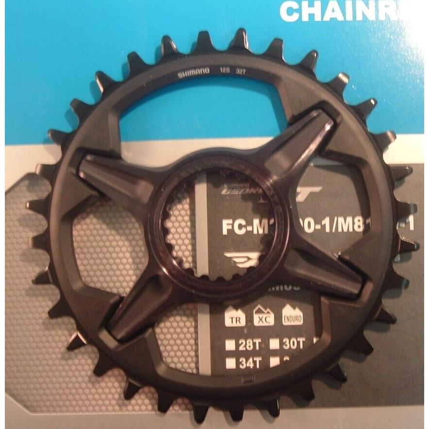 Shimano Deore XT DM 32T CRM85 Mtb Chainring- New/nos 1x12-Spd- 8100-1/8130-1