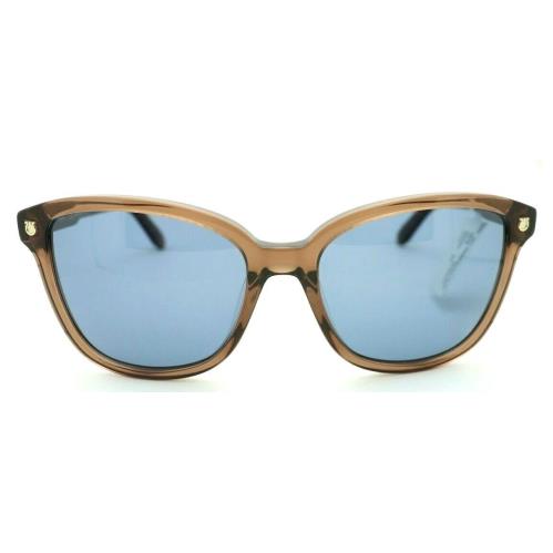 Salvatore Ferragamo SF815S 210 Women`s Square Sunglasses Blue Lens 56-17-140