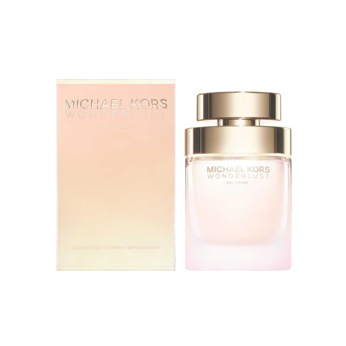 Michael Kors Wonderlust Eau Fresh Perfume For Women 3.4 oz 100ml Edt Spray