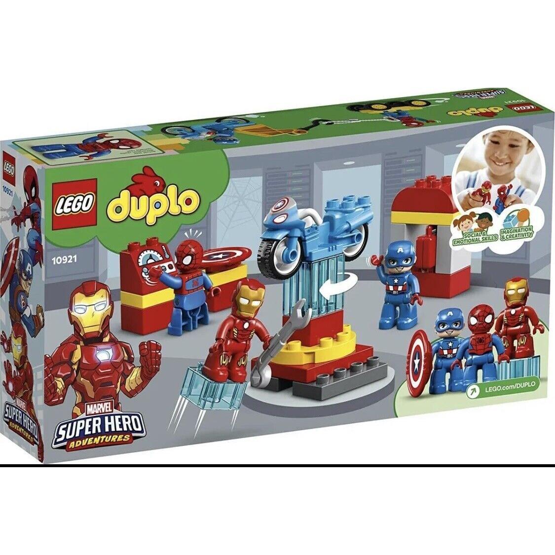 Lego Sets: Various Years Themes Pieces - New/ You Pick 10921 Duplo: 2020 Super Heroes Lab (30 pcs)