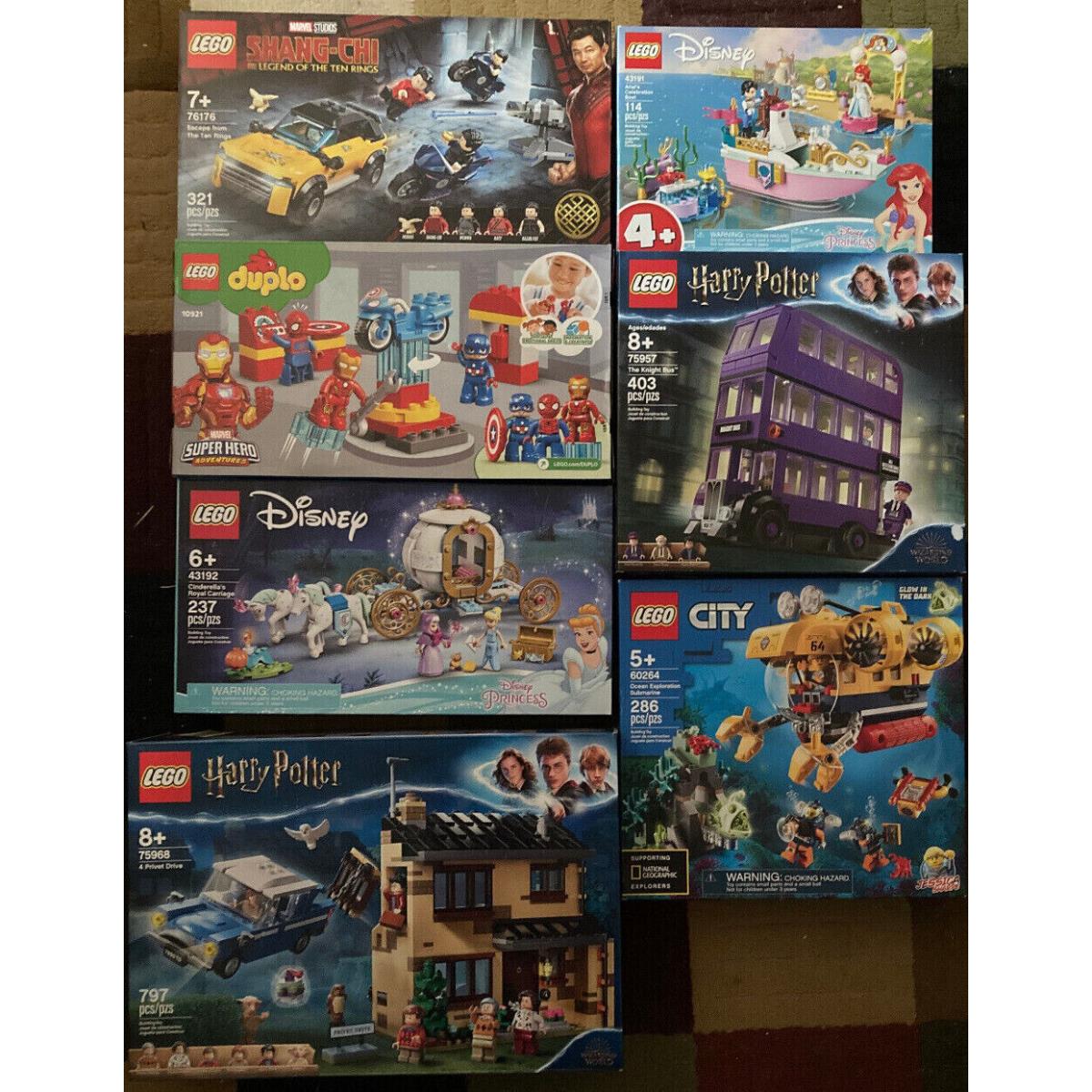 Lego Sets: Various Years Themes Pieces - New/ You Pick