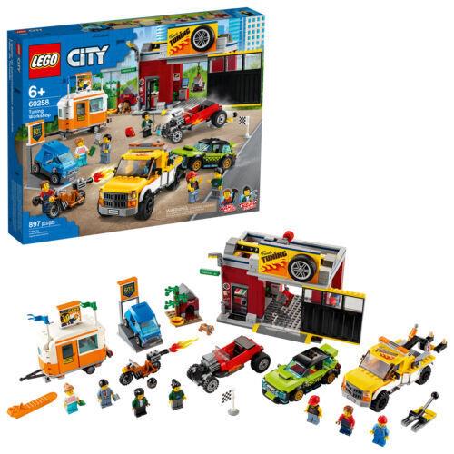 Lego Sets: Various Sets Years Themes Characters - New/sealed - You Pick 60258 2020 Lego City Tuning Workshop (897 pcs)