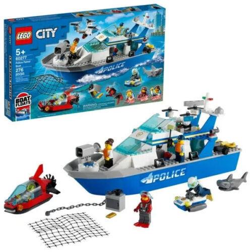 Lego Sets: Various Sets Years Themes Characters - New/sealed - You Pick 60277 2021 Lego City Police Patrol Boat (276 pcs)