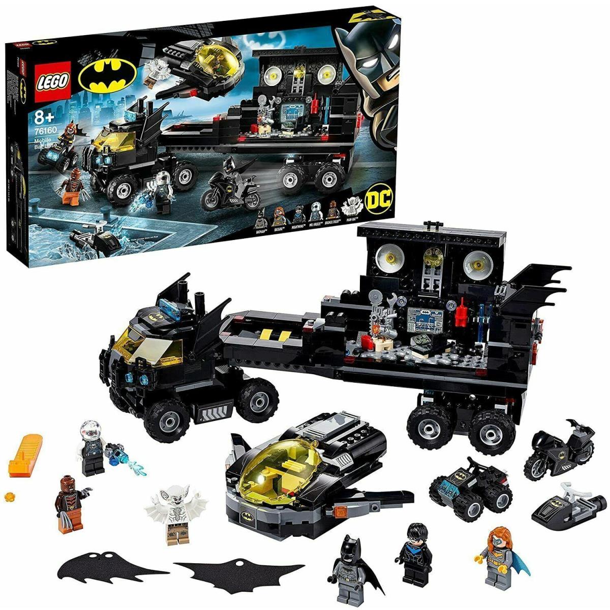 Lego Sets: Various Sets Years Themes Characters - New/sealed - You Pick 76160 2020 Lego Batman Mobile Bat Base (743 pcs)