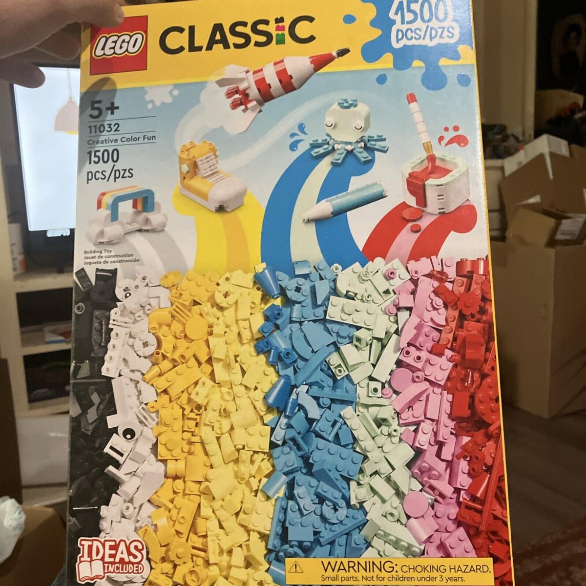 Lego Classic Creative Color Fun 11032 Ideas Included 1500 Pieces Building Toy