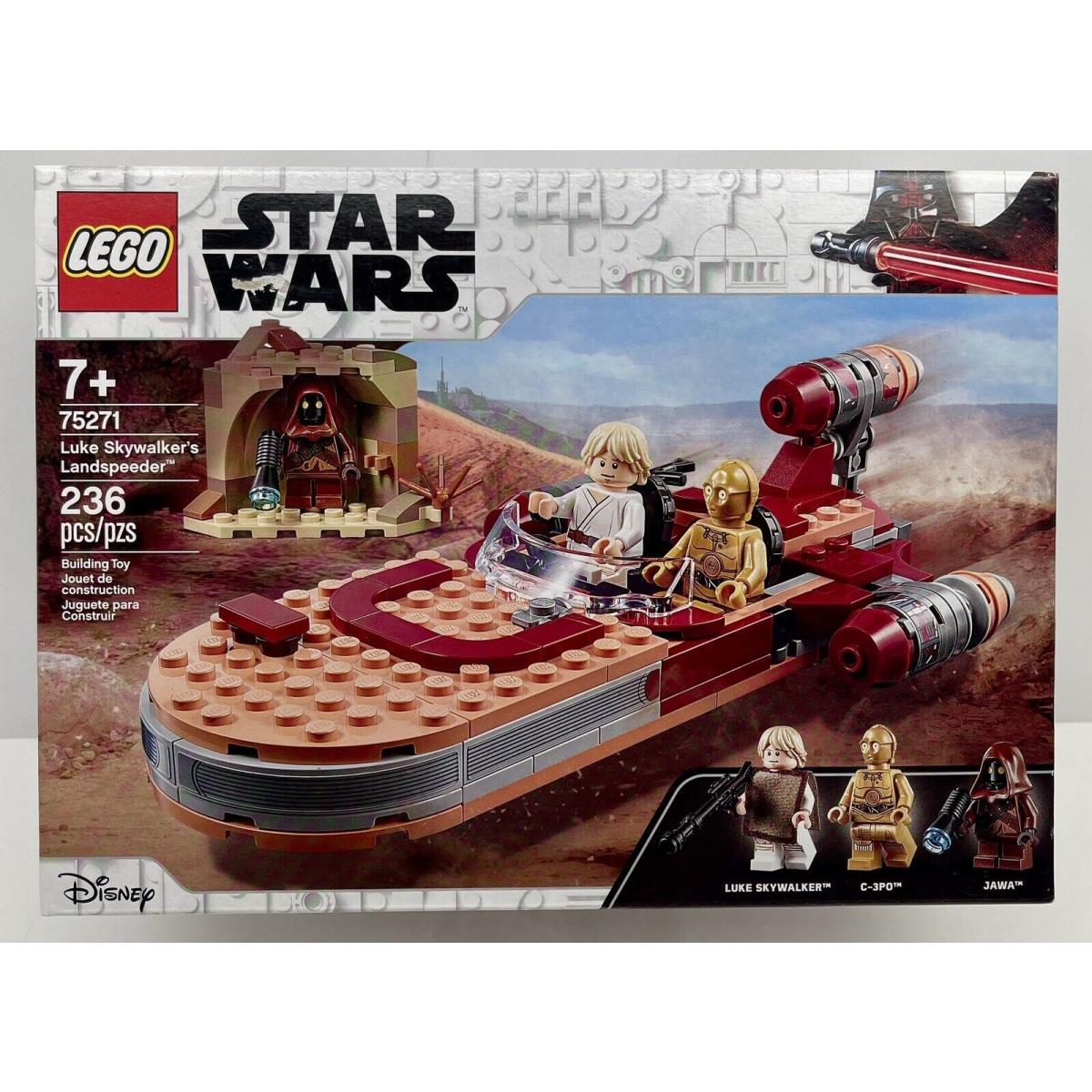 Lego Star Wars 75271 Luke Skywalker`s Landspeeder Retired /