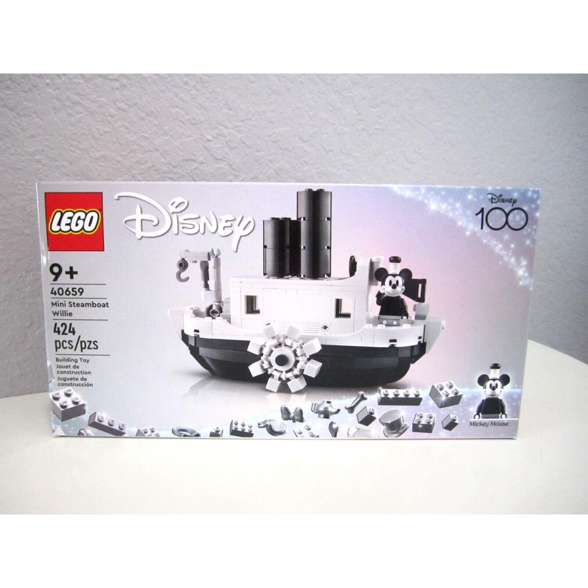 Lego 40659 Mini Steamboat Willie Disney 100 Years Celebration Set New/sealed