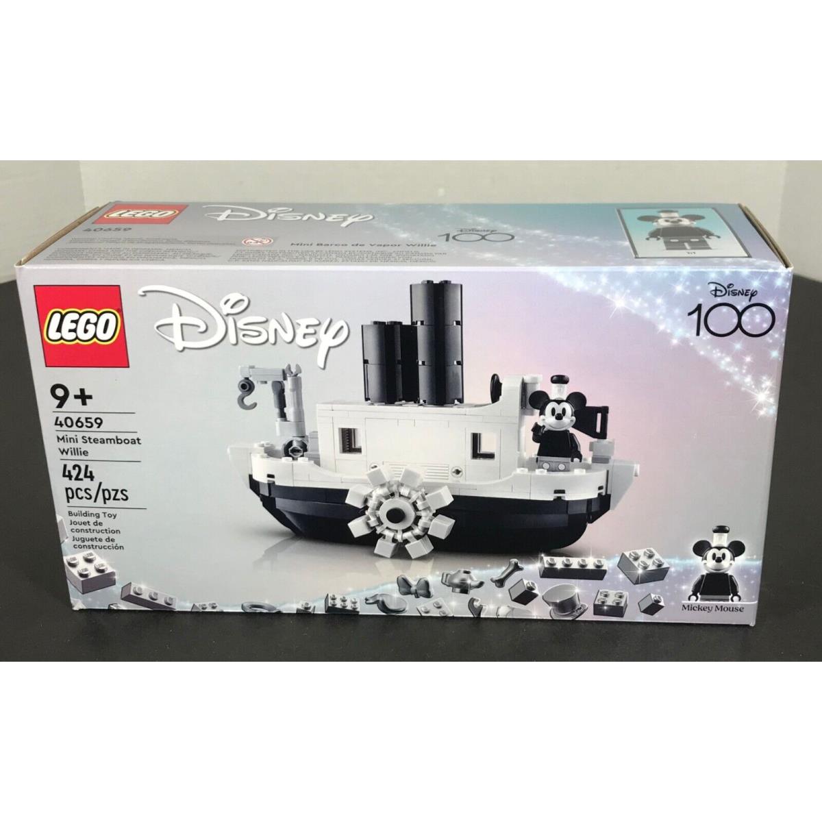 Lego Disney Mini Steamboat Willie 40659 Mickey Mouse Box Damage