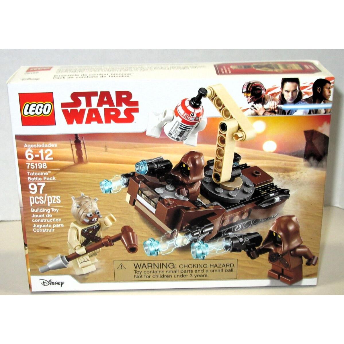 Lego Star Wars 75198 Tatooine Battle Pack Retired Nisb Jawa Tusken Raider