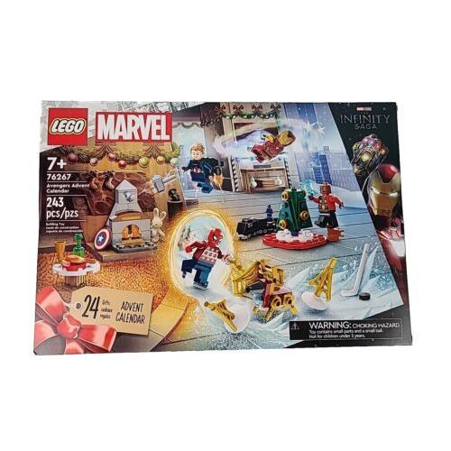 76267 Avengers Advent Calendar Lego Legos Set 2023 Marvel Spiderman Ironman