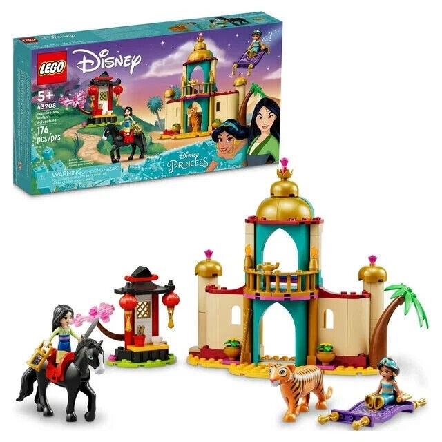 Lego Disney Jasmine and Mulan`s Adventure - Set 43208