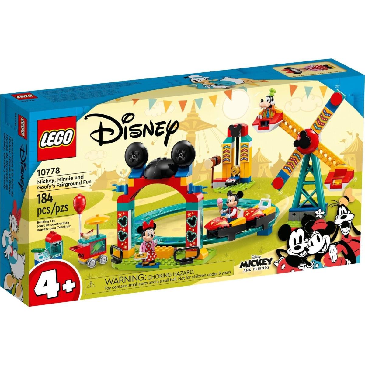 Lego Disney Mickey Minnie and Goofy`s Fairground Fun Set 10778