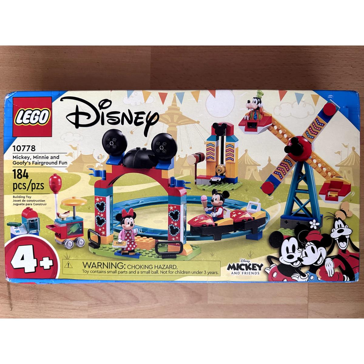 Lego Disney 10778 Mickey Minnie and Goofy`s Fairground Fun Nisb