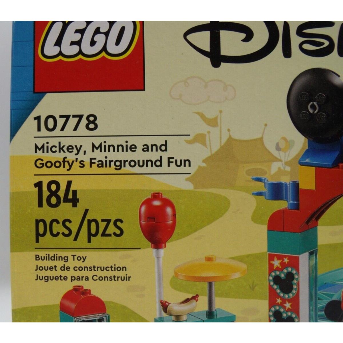 Lego 10778 Mickey Minnie and Goofy`s Fairground Fun 184pcs Age 5+ Read
