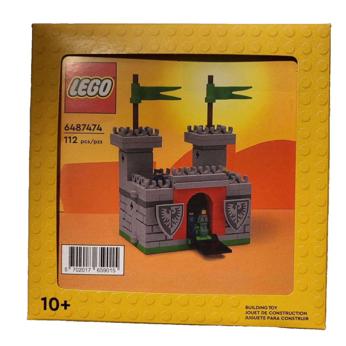 Lego 5008074 Grey Castle Set Vip Insiders Limited Edition 6487474 Black Friday - Black, Grey