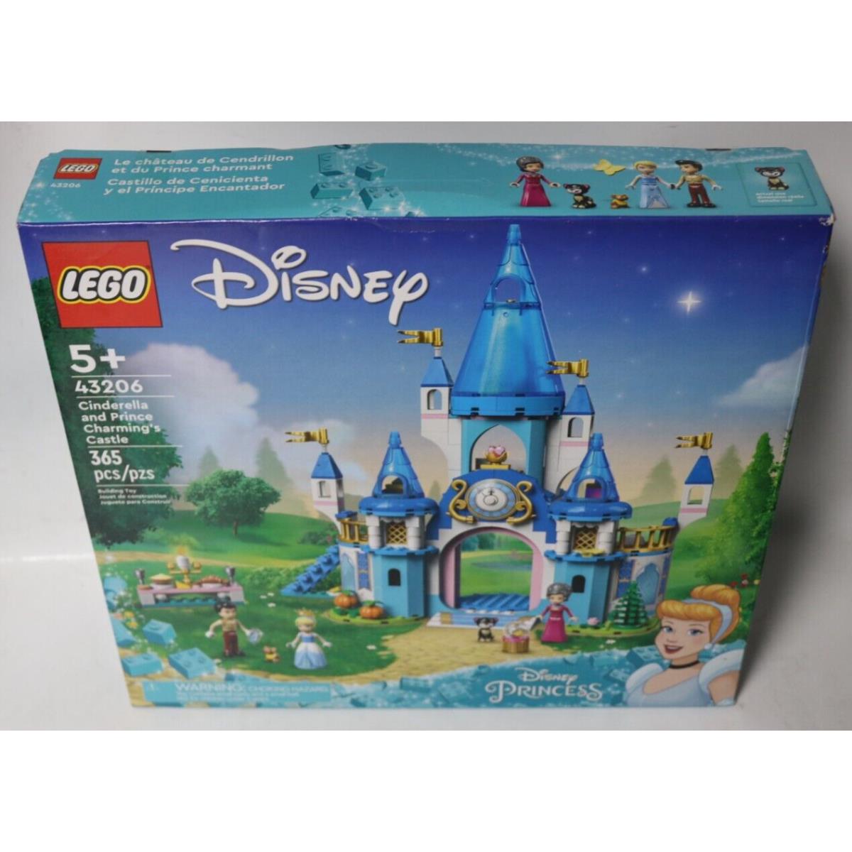 Lego Disney: Cinderella and Prince Charming`s Castle 43206