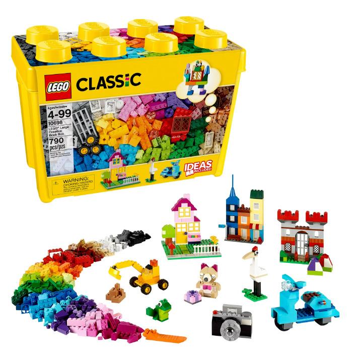 Lego Classic Large Creative Brick Box 10698 Building Toy Set 790 Pcs New