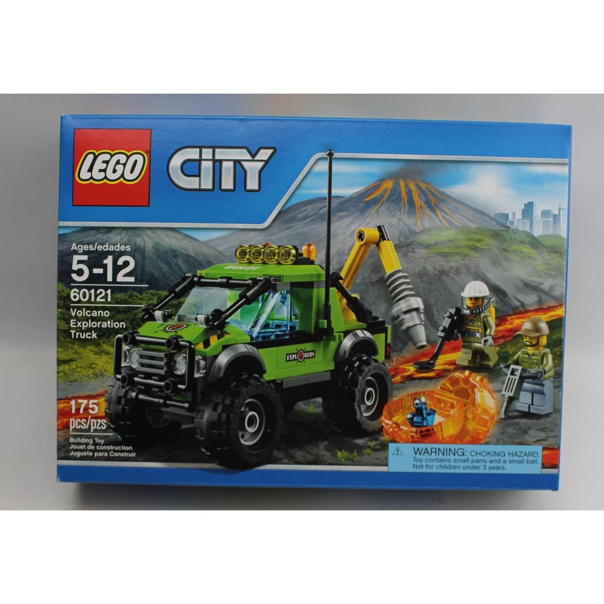 Lego City Volcano Exploration Truck Set 60121