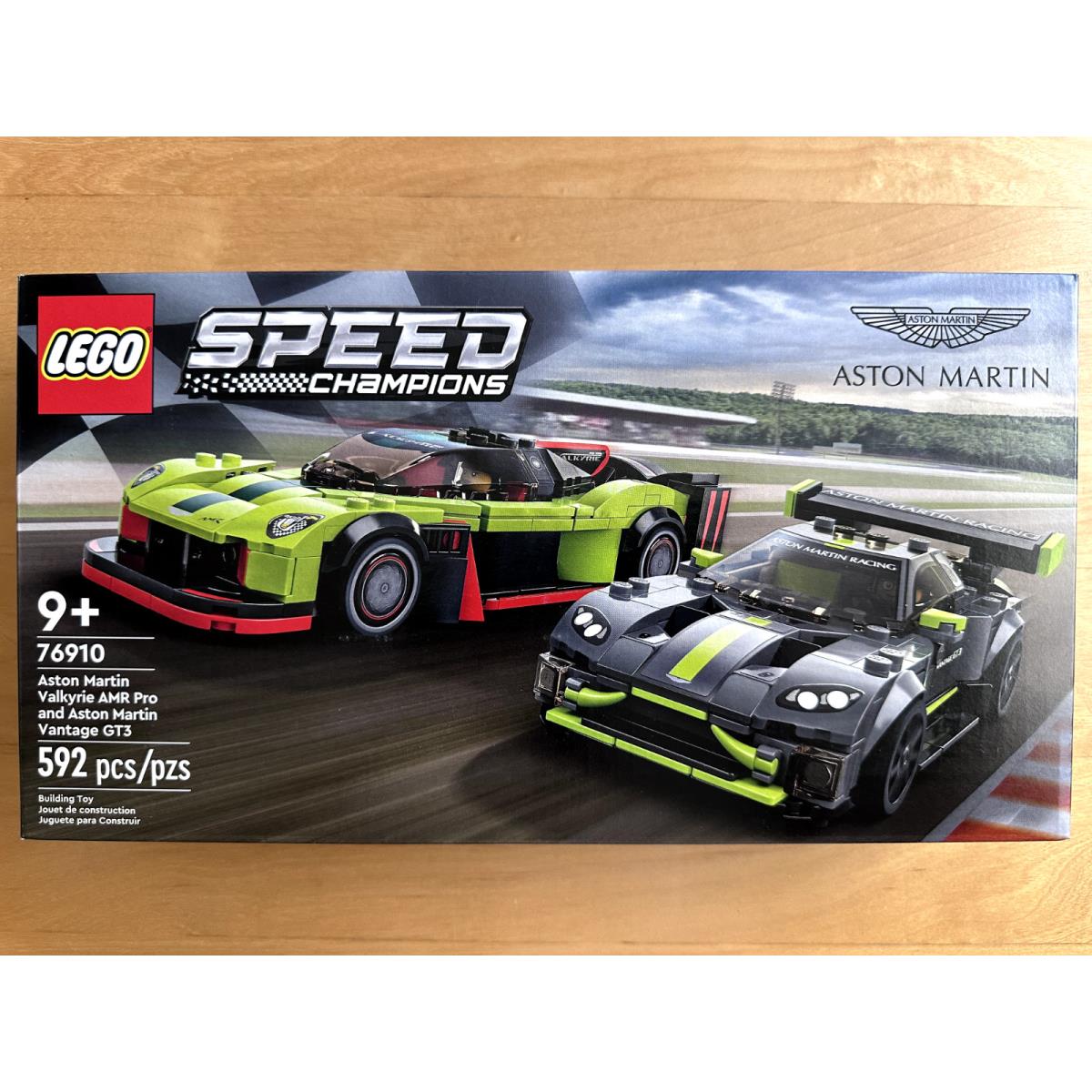 Lego Speed Champions 76910 Aston Martin Valkyrie Amr Vantage GT3 Nisb