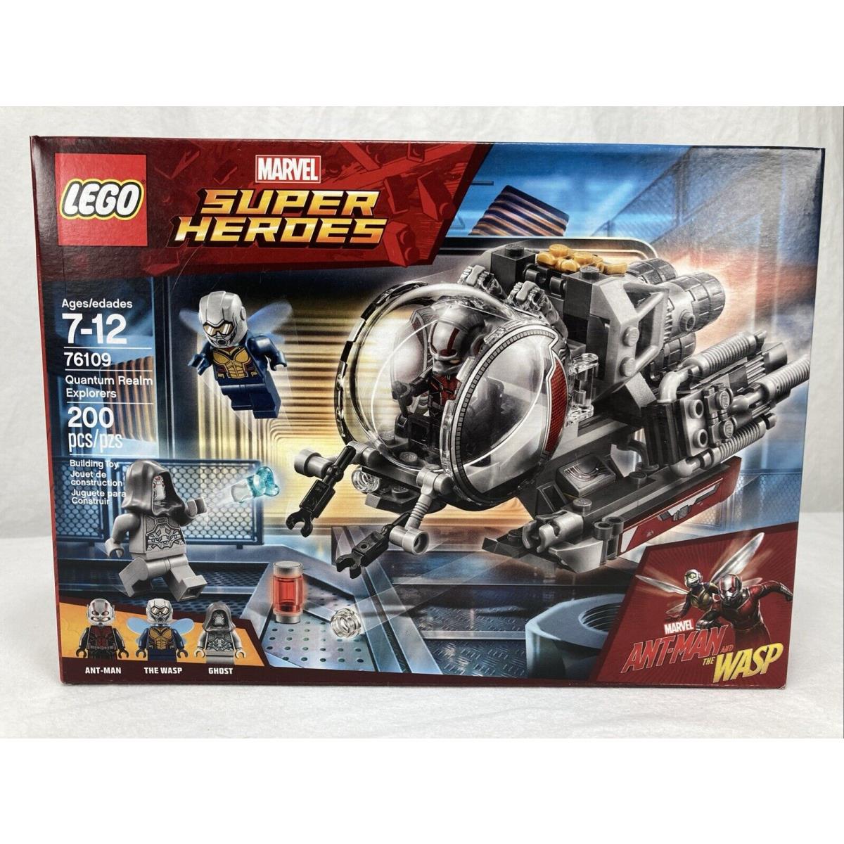 Lego Marvel Super Heroes 76109 Quantum Realm Explorers