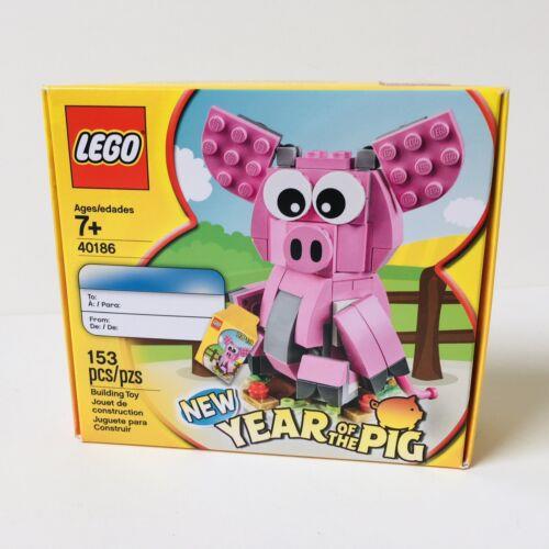 Lego 40186 Year of The Pig Chinese Year 2018 Retried L-60