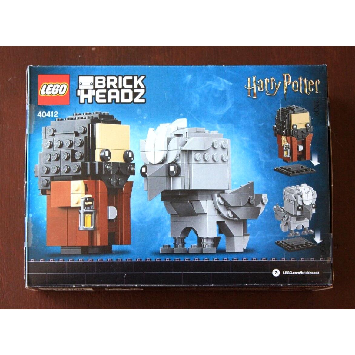 Lego 40412 Brickheadz Wizarding World Hagrid Buckbeak Nisb Retired