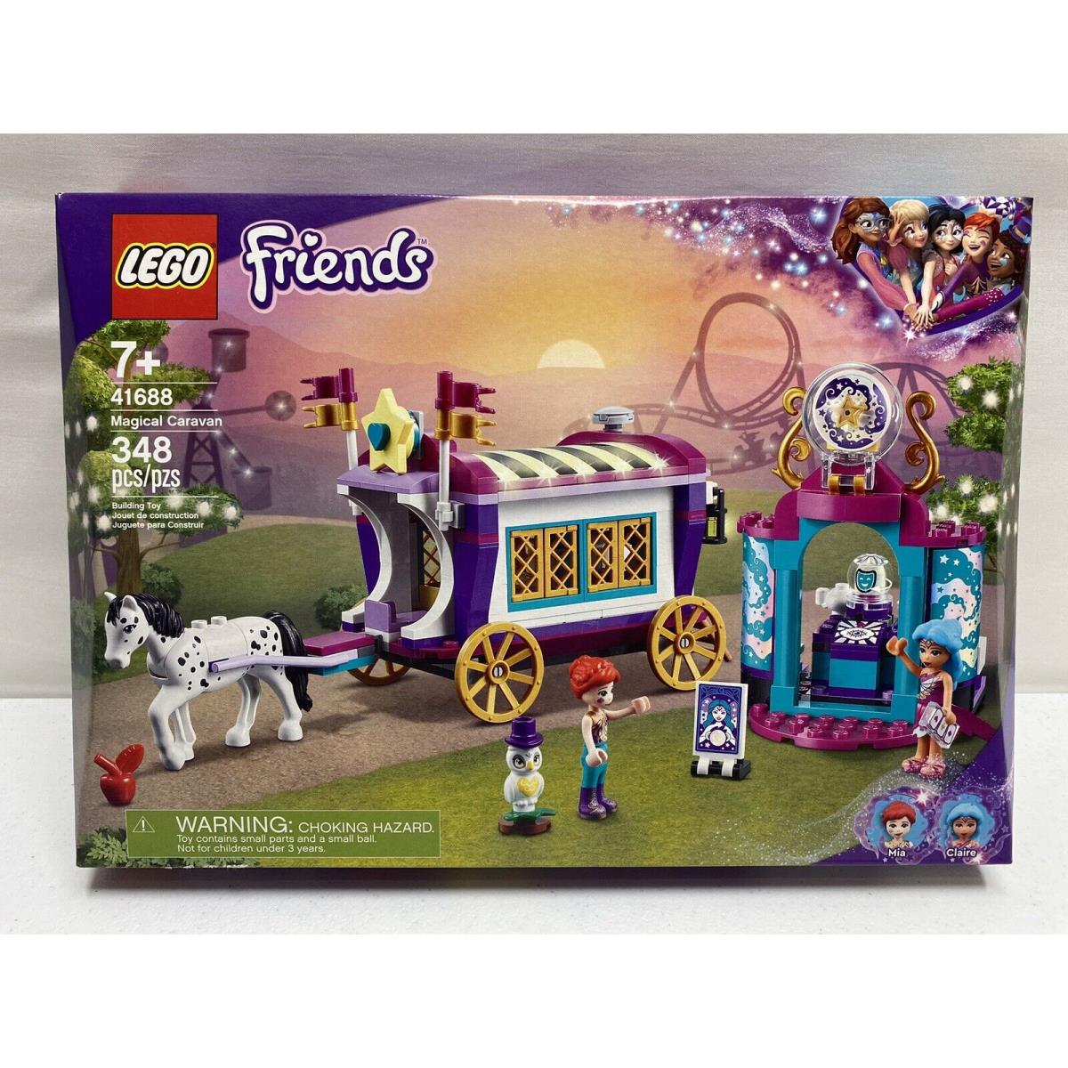 Lego Friends 41688 Magical Caravan 348pcs Retired 2022 Box