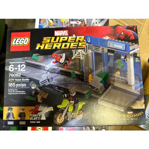 Lego Marvel Super Heroes 76082 Atm Heist Battle Retired Set