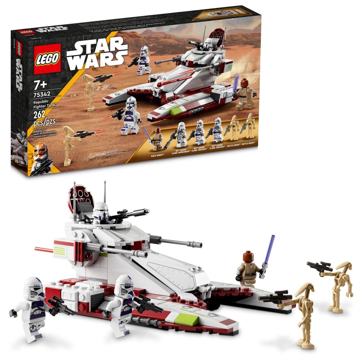 Lego Star Wars: Republic Fighter Tank 75342