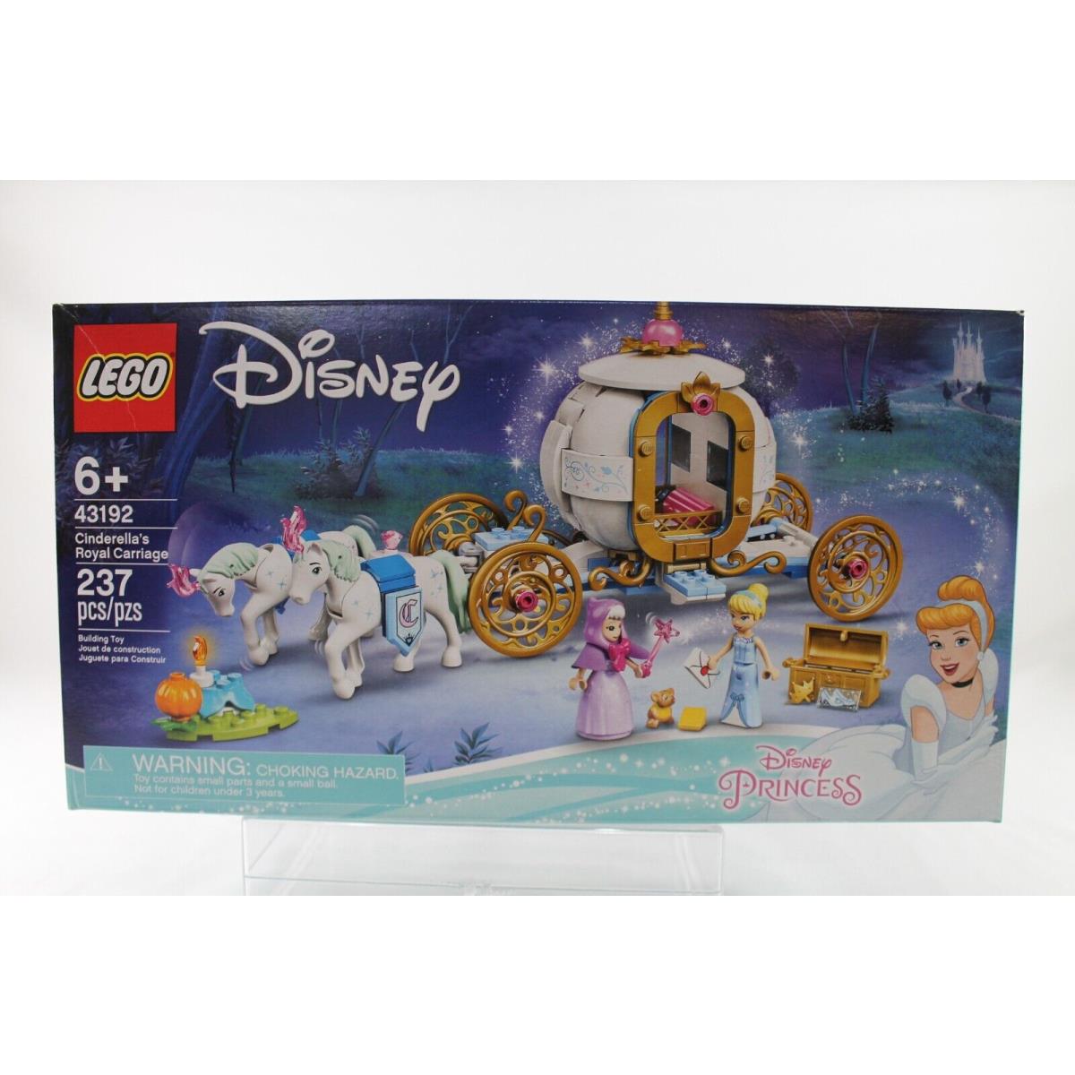 Lego Disney Cinderella s Royal Carriage 43192 Building Kit 237 Pieces