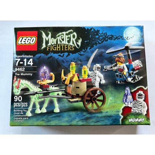 2012 Monster Fighters The Mummy 9462 Set Nisb Minifig Glow Dark Horse