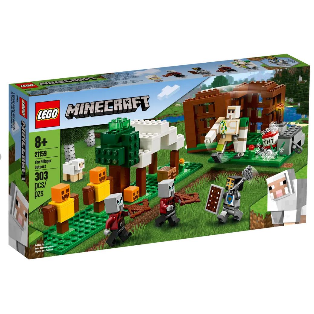 Lego Minecraft The Pillager Outpost 21159 Retired Set