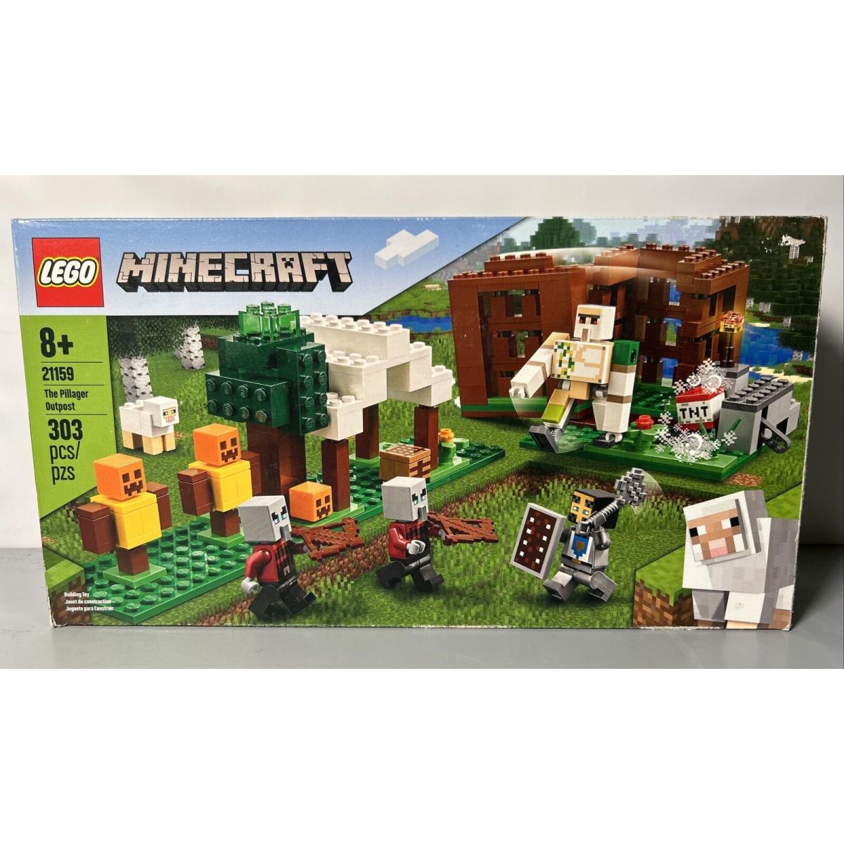 Lego Minecraft Retired Set 21159: The Pillager Outpost