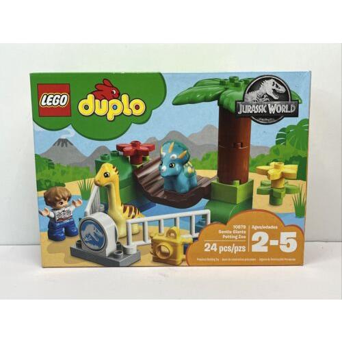 Lego Duplo 10879 Jurassic World Petting Zoo Dinosaur Building Set