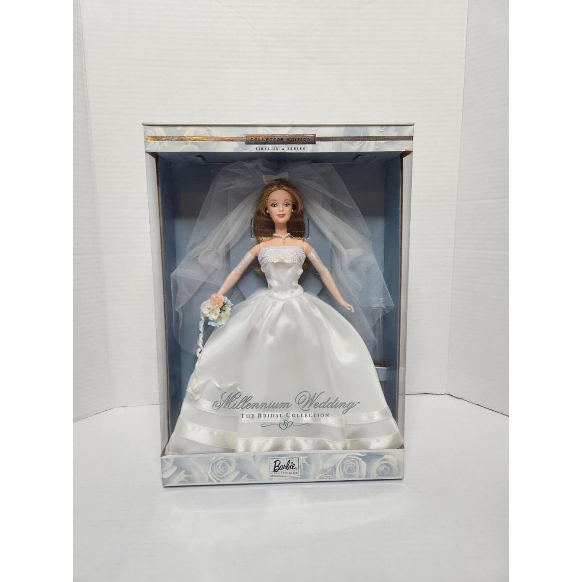 Nrfb Vintage 1999 Barbie Bridal Collection Millennium Wedding First Series 27674