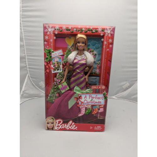 Htf Barbie A Perfect Christmas Doll 2011 Mattel Target Store Exclusive