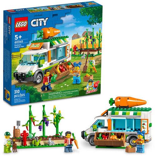 Lego City Farm Farmers Market Van 60345 Toy Brick